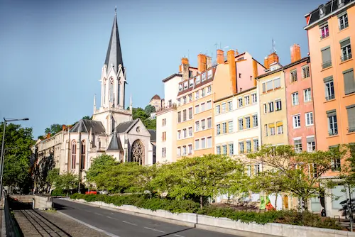 Vue sur Lyon